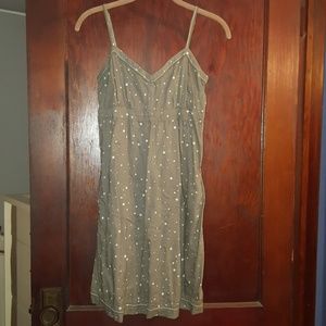 Army green AE dress